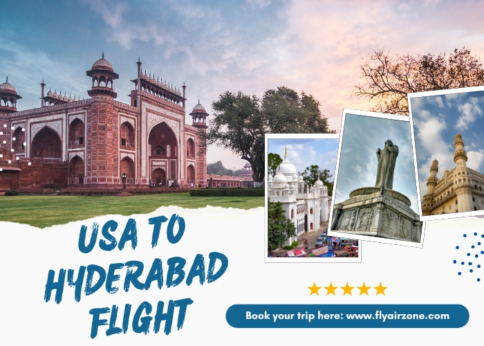 USA to Hyderabad Flight